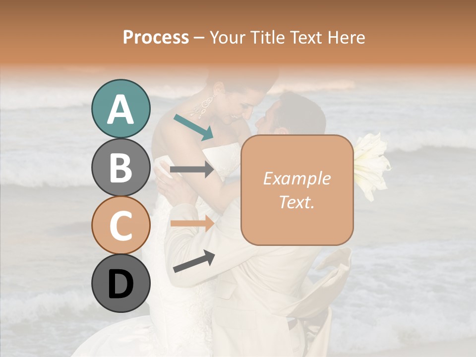 Groom Clear Waves PowerPoint Template