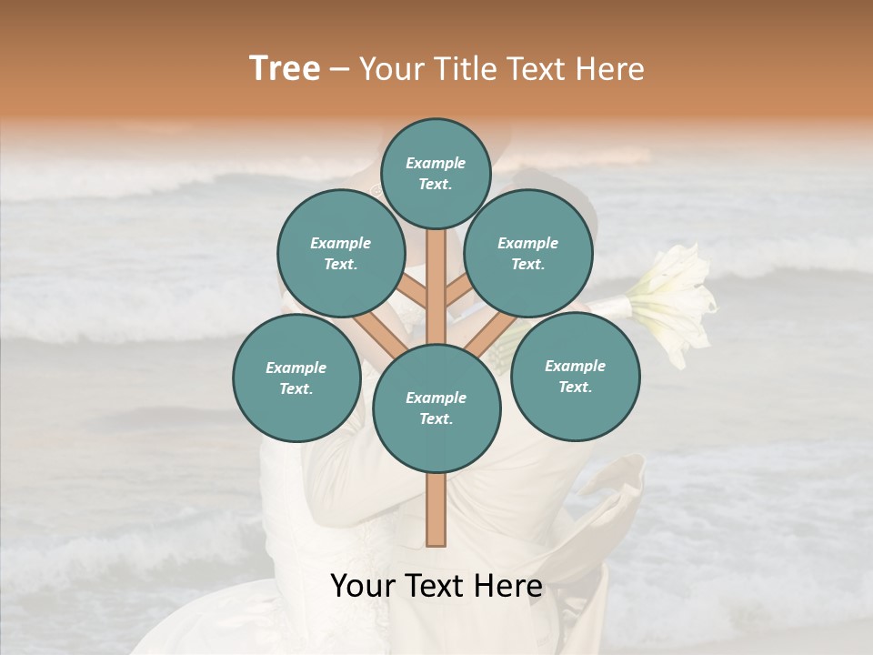 Groom Clear Waves PowerPoint Template