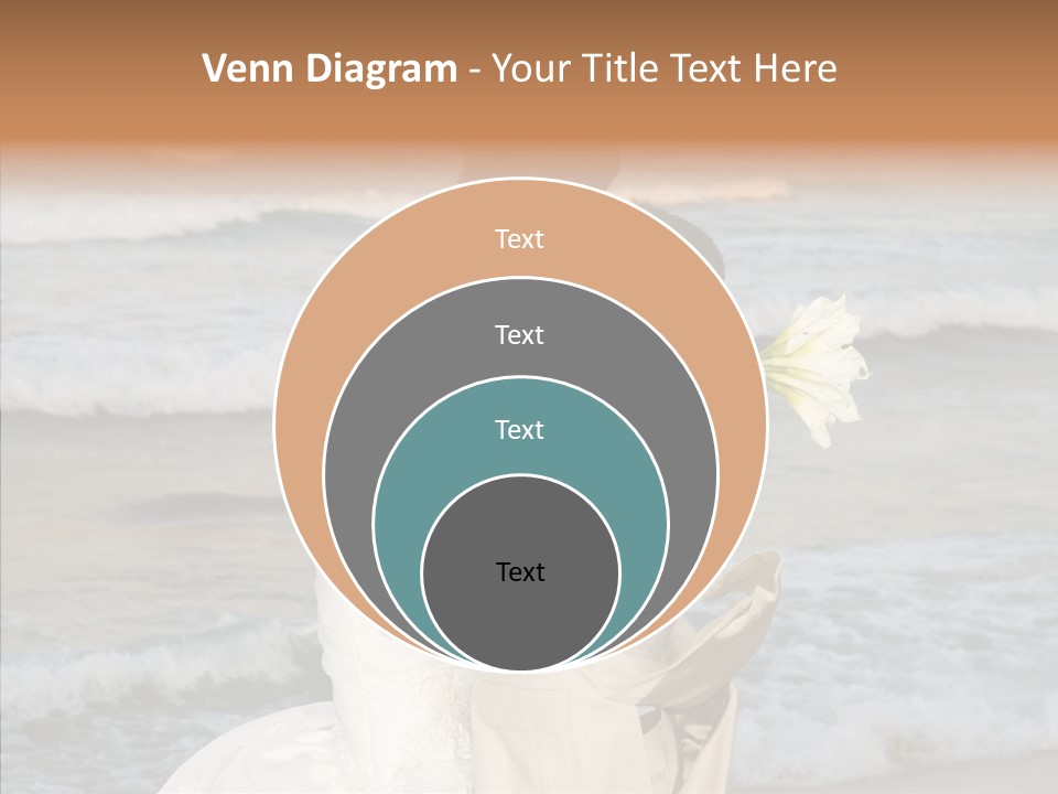 Groom Clear Waves PowerPoint Template