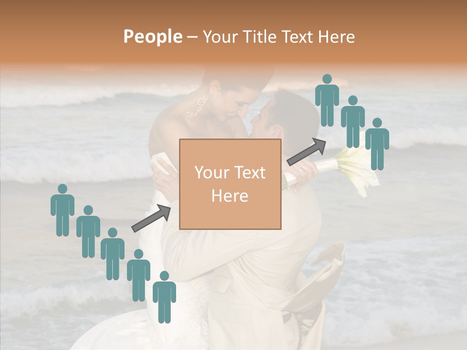 Groom Clear Waves PowerPoint Template