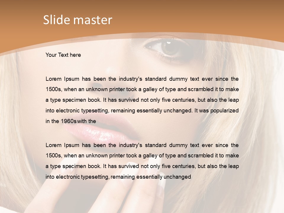 One Elegance Black PowerPoint Template