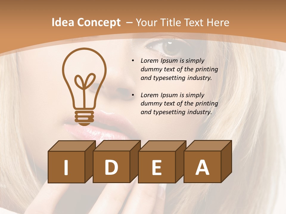 One Elegance Black PowerPoint Template