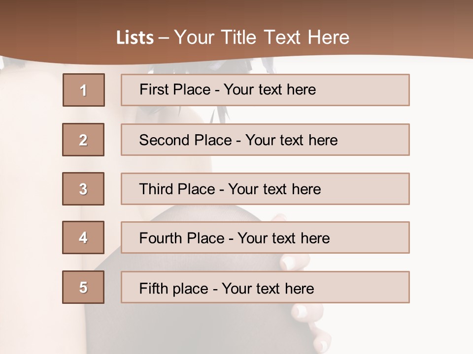 European Young Glamour PowerPoint Template