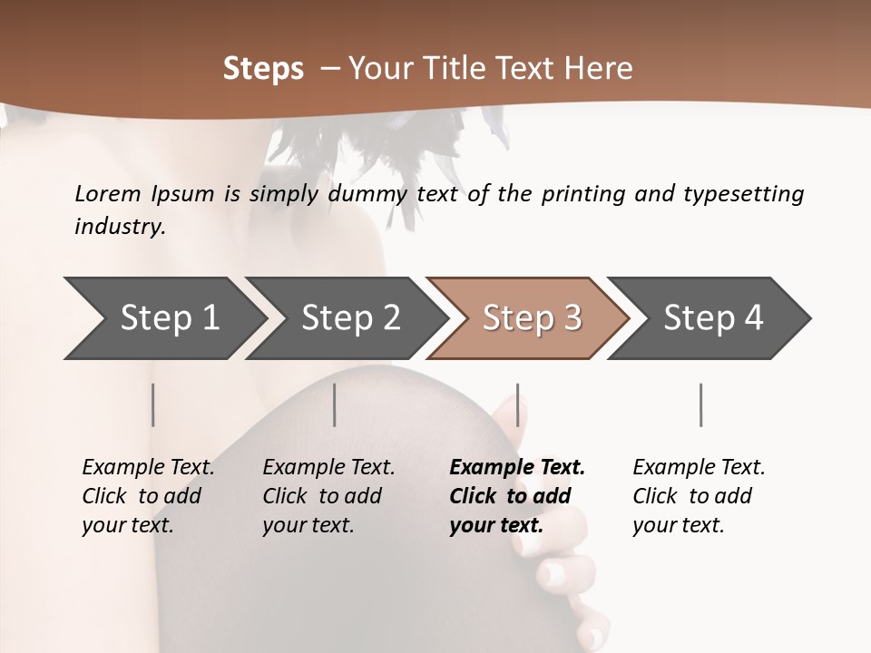 European Young Glamour PowerPoint Template