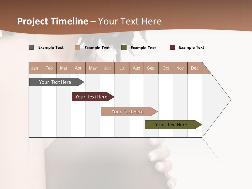 European Young Glamour PowerPoint Template