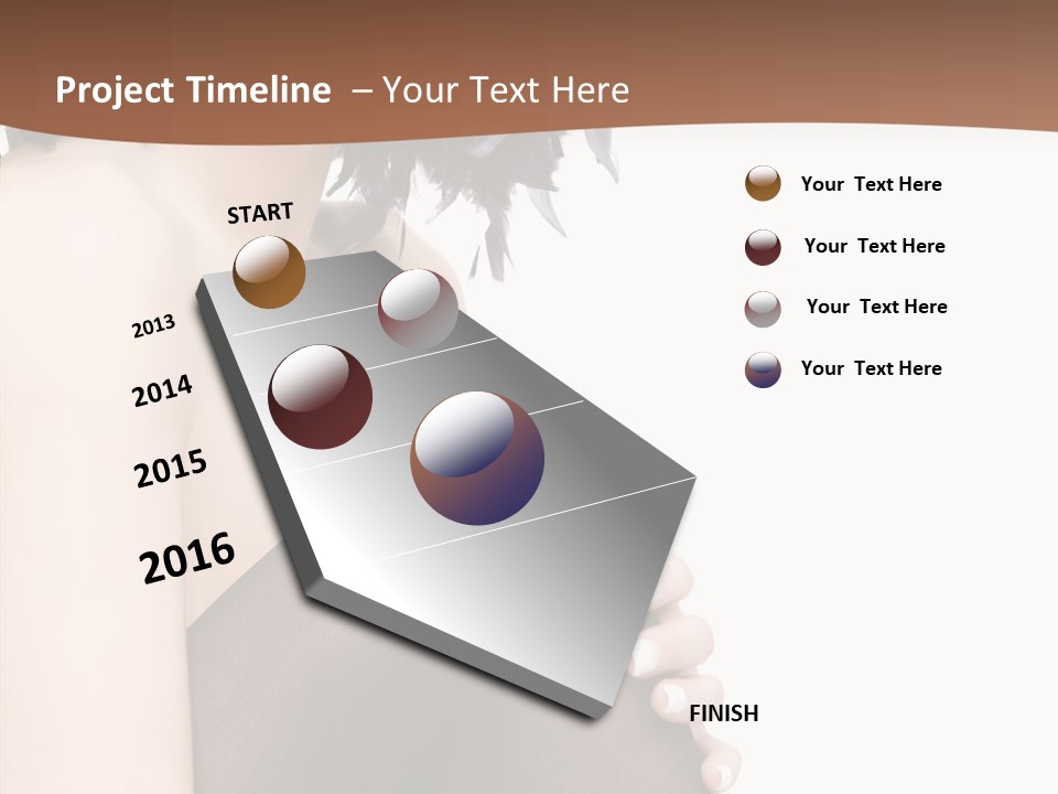 European Young Glamour PowerPoint Template