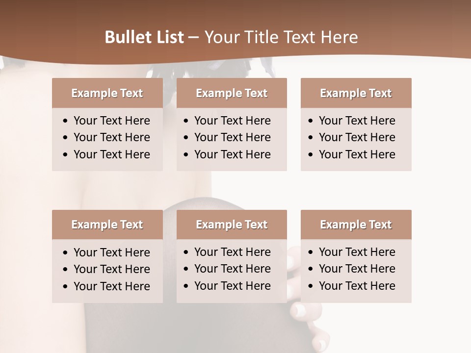 European Young Glamour PowerPoint Template