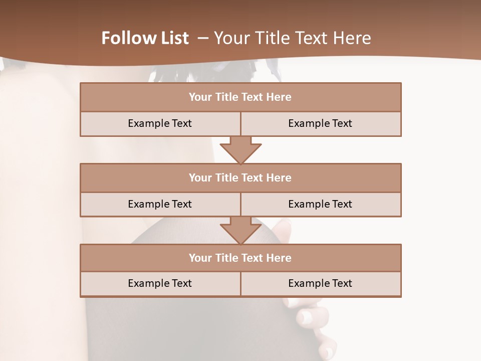 European Young Glamour PowerPoint Template