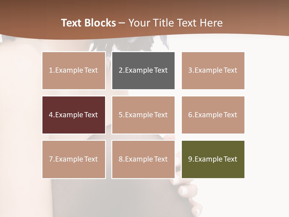 European Young Glamour PowerPoint Template