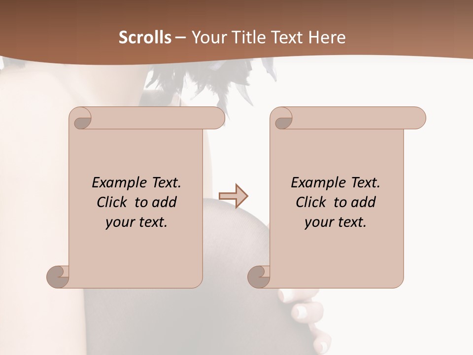 European Young Glamour PowerPoint Template