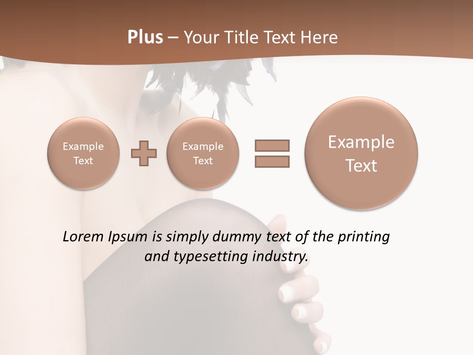 European Young Glamour PowerPoint Template