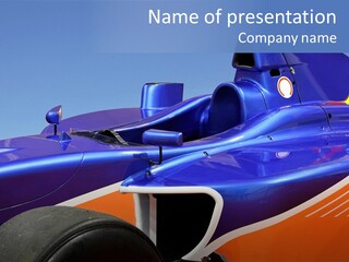 Formula Speed Power PowerPoint Template