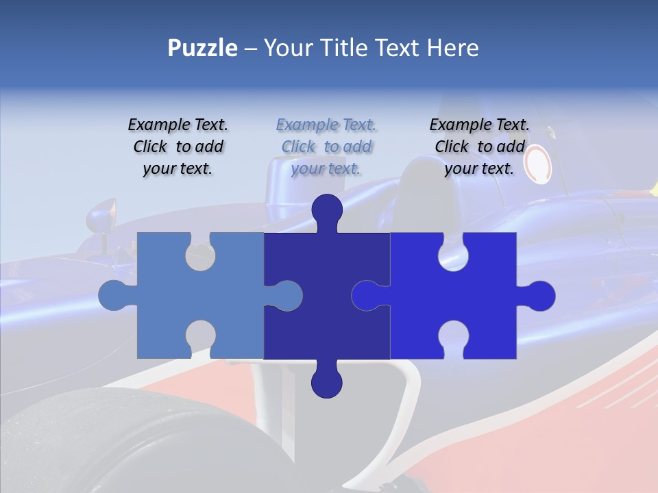 Formula Speed Power PowerPoint Template
