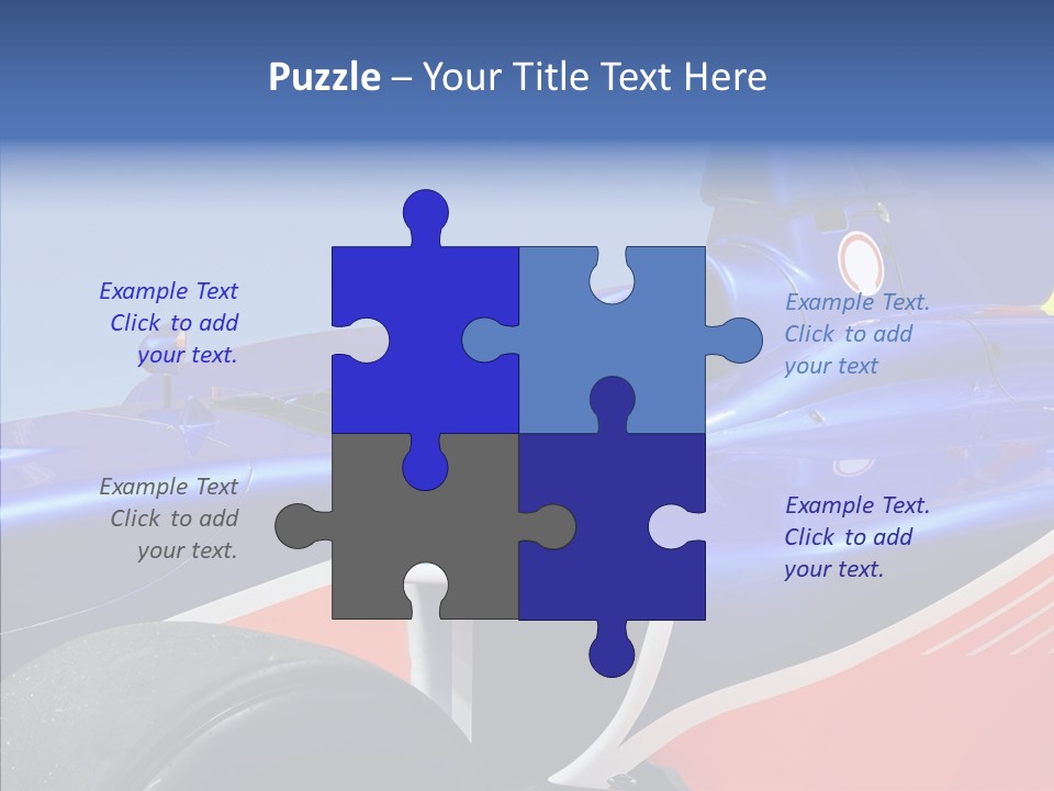 Formula Speed Power PowerPoint Template