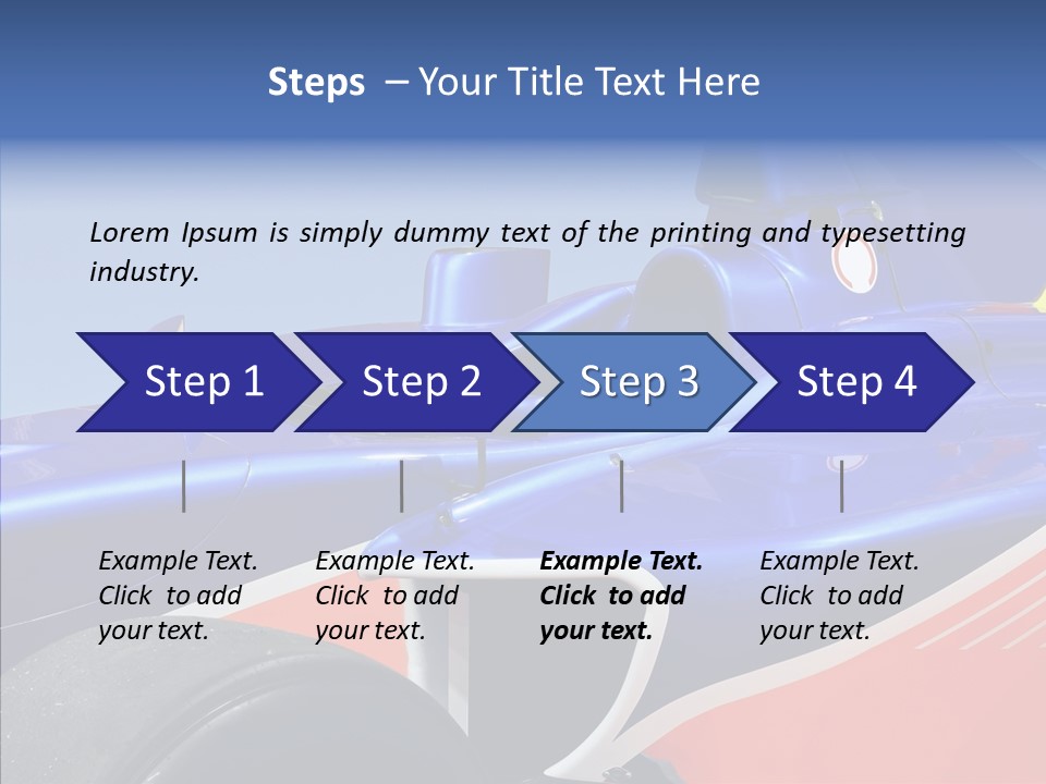 Formula Speed Power PowerPoint Template