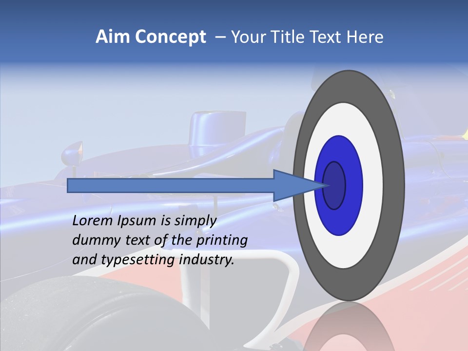 Formula Speed Power PowerPoint Template