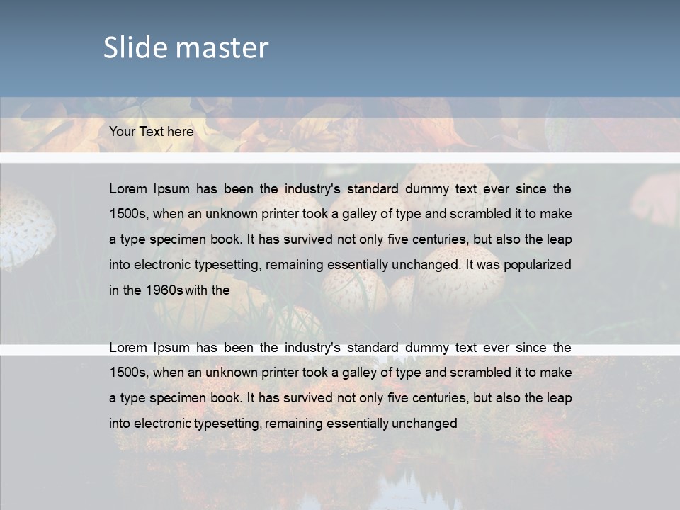 Colourful Space Copy PowerPoint Template