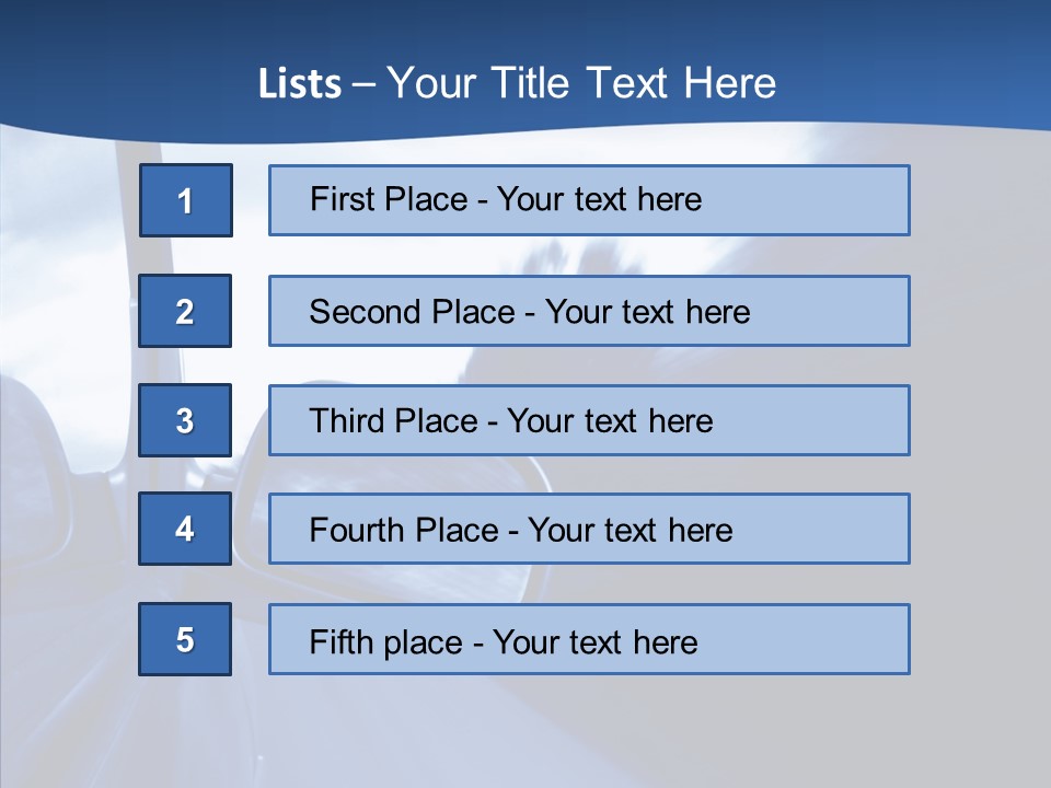 Fast Street Daylight PowerPoint Template