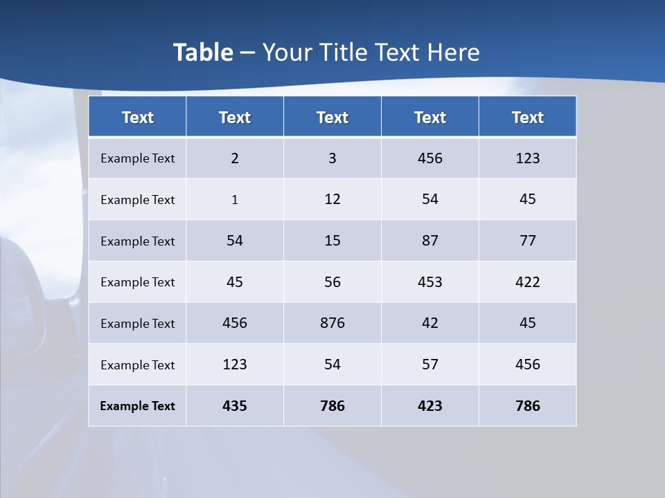 Fast Street Daylight PowerPoint Template