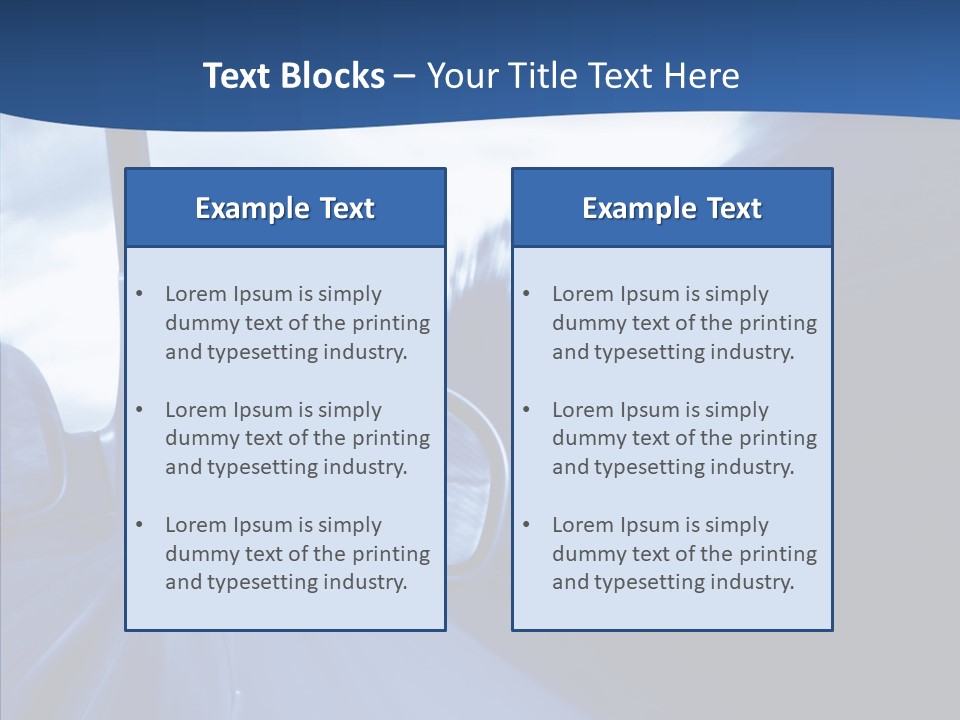 Fast Street Daylight PowerPoint Template