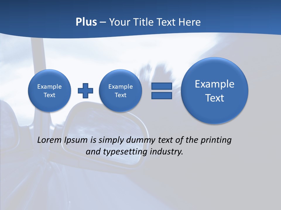 Fast Street Daylight PowerPoint Template