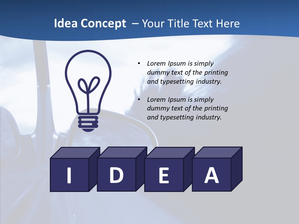 Fast Street Daylight PowerPoint Template