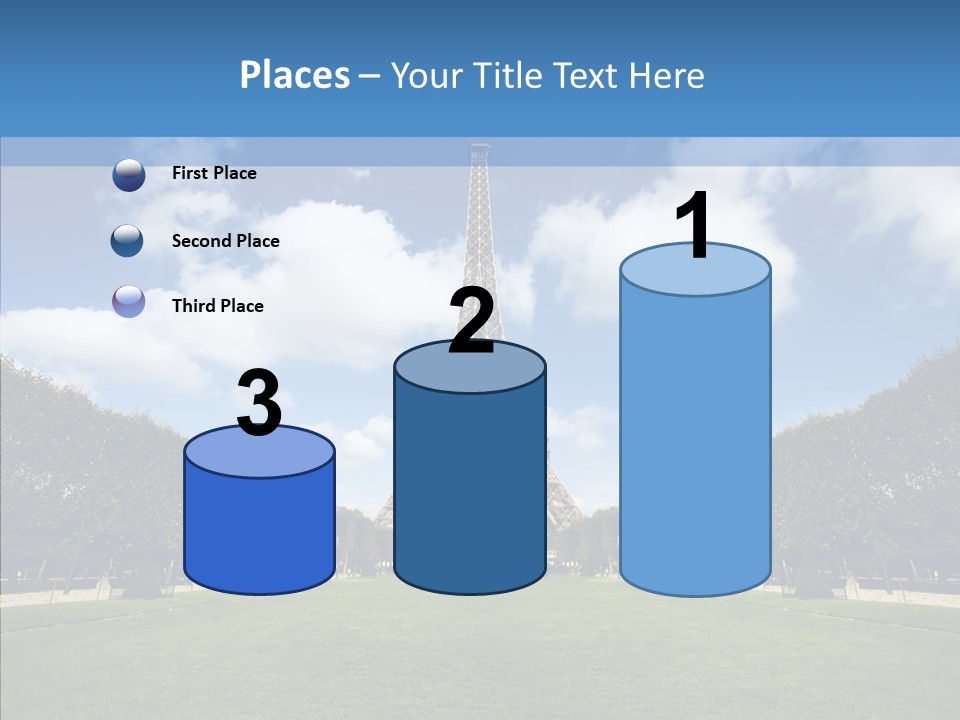 Landscape Building Capital PowerPoint Template