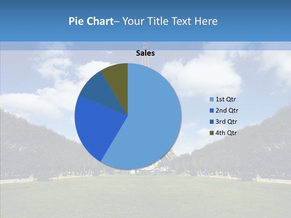Landscape Building Capital PowerPoint Template