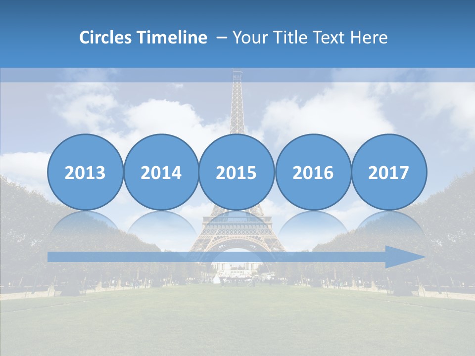 Landscape Building Capital PowerPoint Template