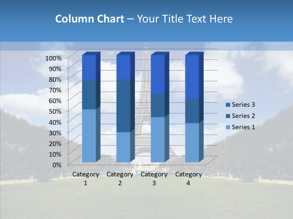 Landscape Building Capital PowerPoint Template