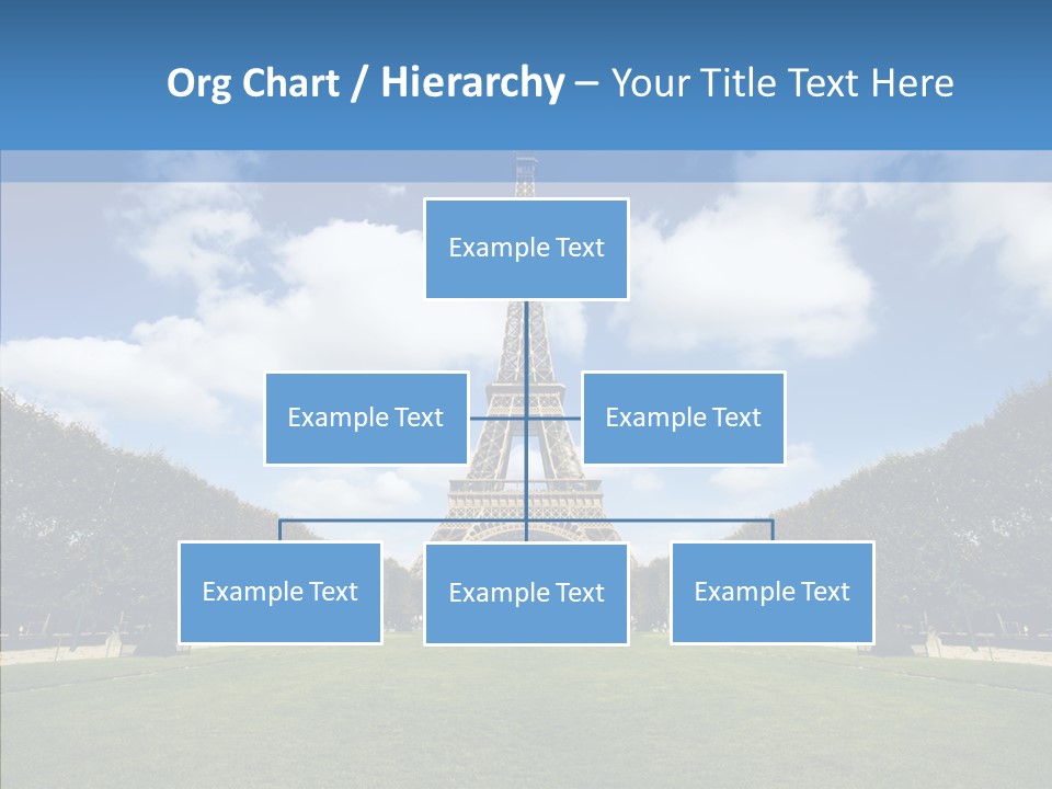 Landscape Building Capital PowerPoint Template