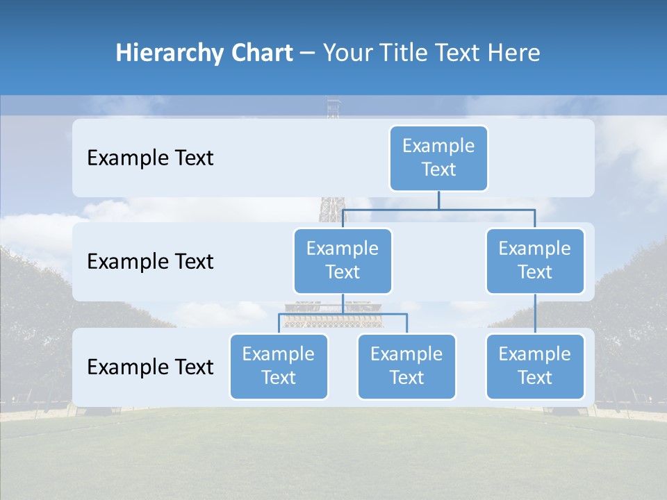 Landscape Building Capital PowerPoint Template