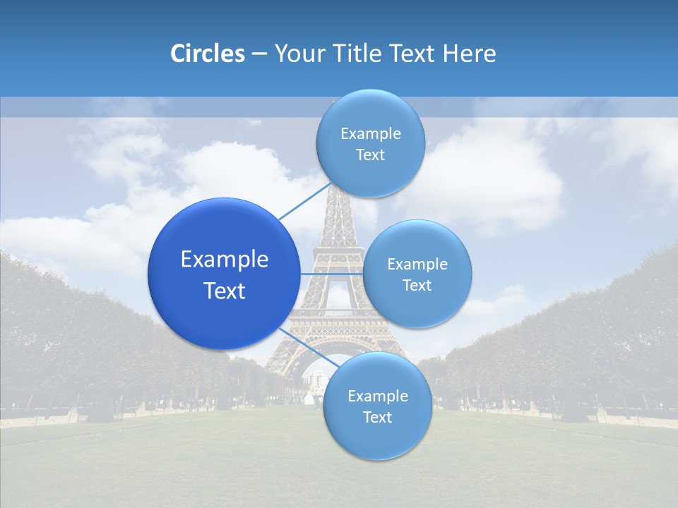 Landscape Building Capital PowerPoint Template