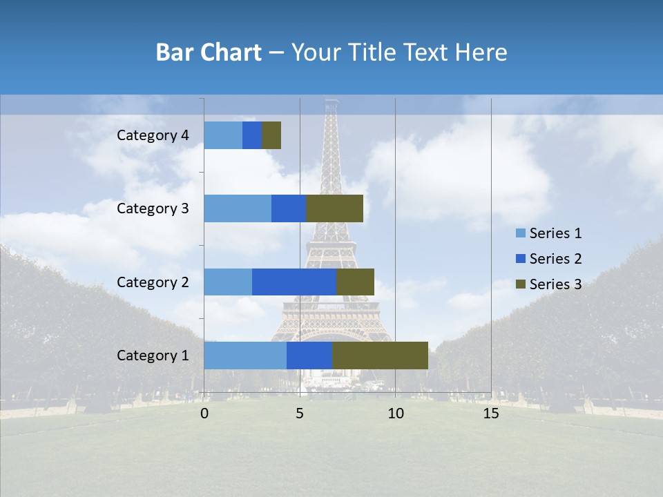 Landscape Building Capital PowerPoint Template