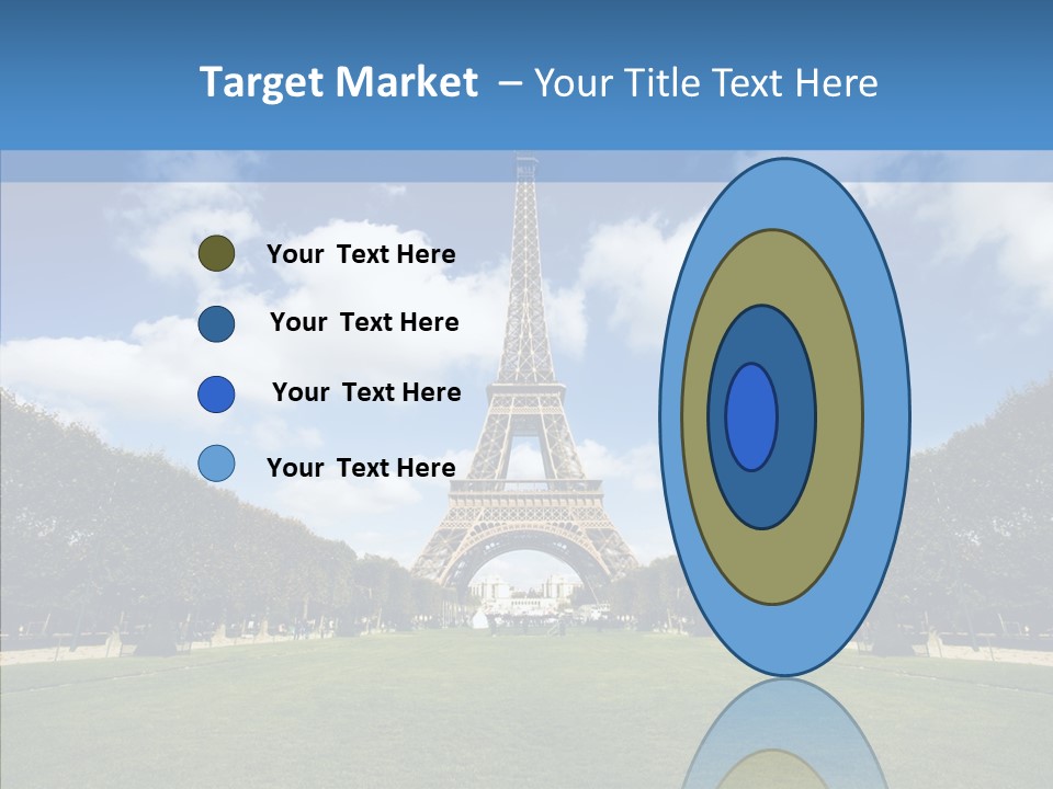 Landscape Building Capital PowerPoint Template