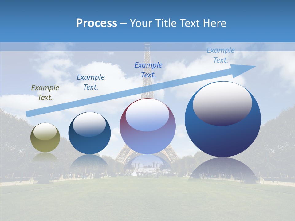 Landscape Building Capital PowerPoint Template