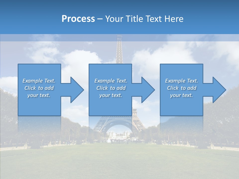 Landscape Building Capital PowerPoint Template