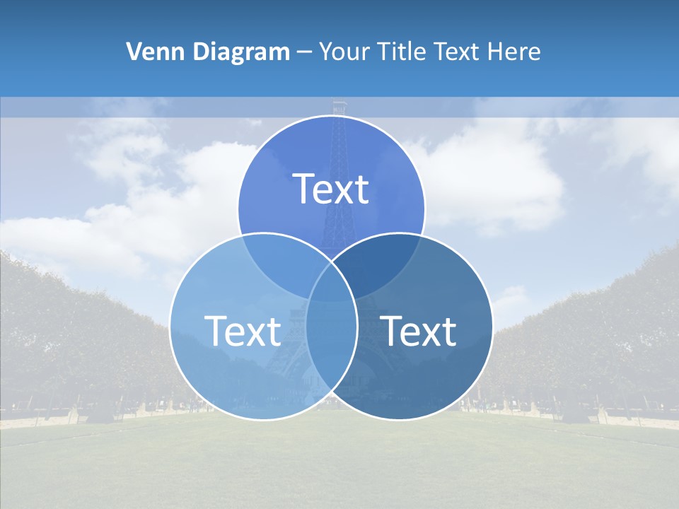 Landscape Building Capital PowerPoint Template