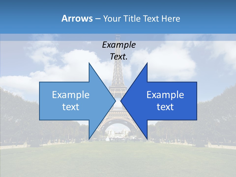 Landscape Building Capital PowerPoint Template