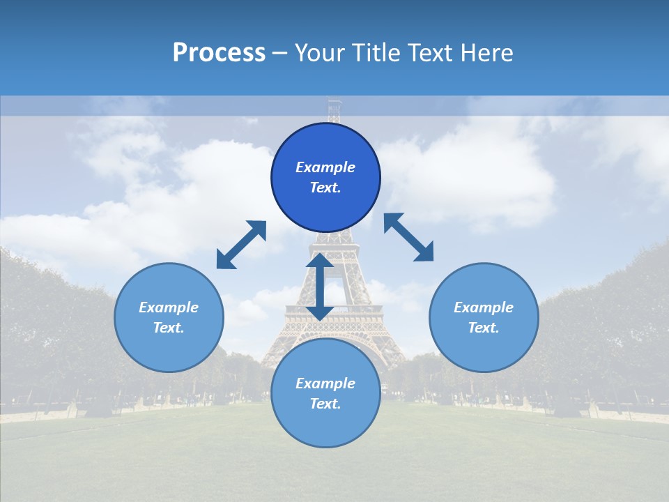 Landscape Building Capital PowerPoint Template