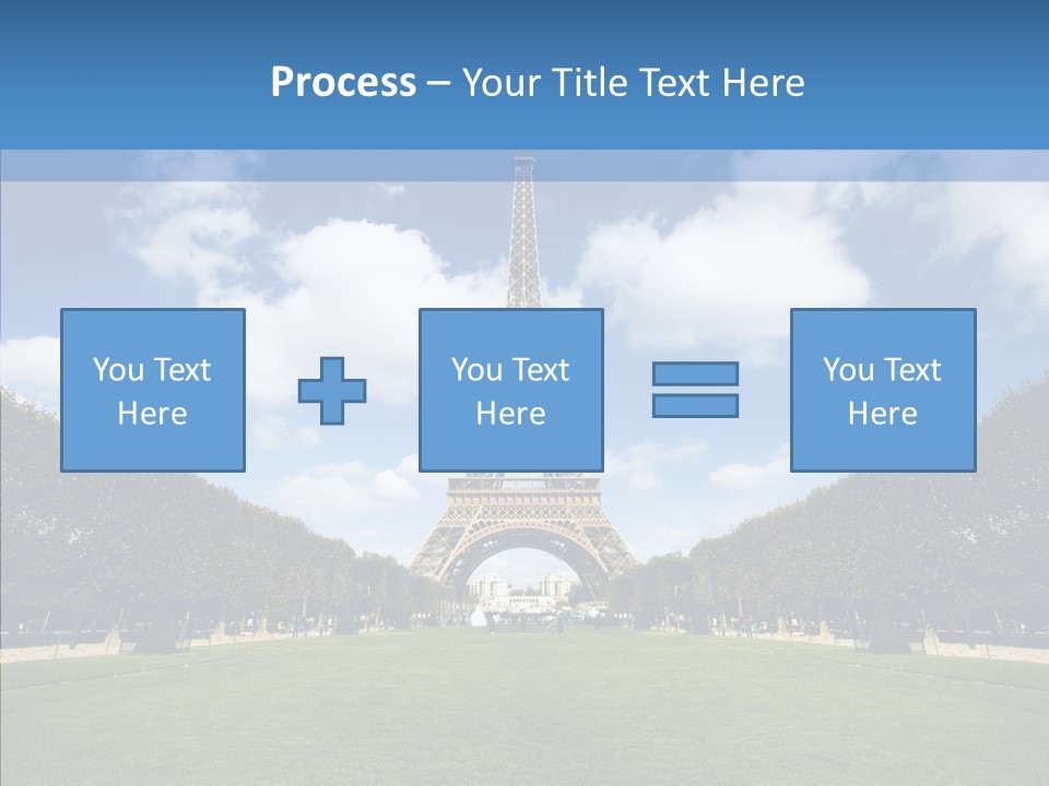 Landscape Building Capital PowerPoint Template