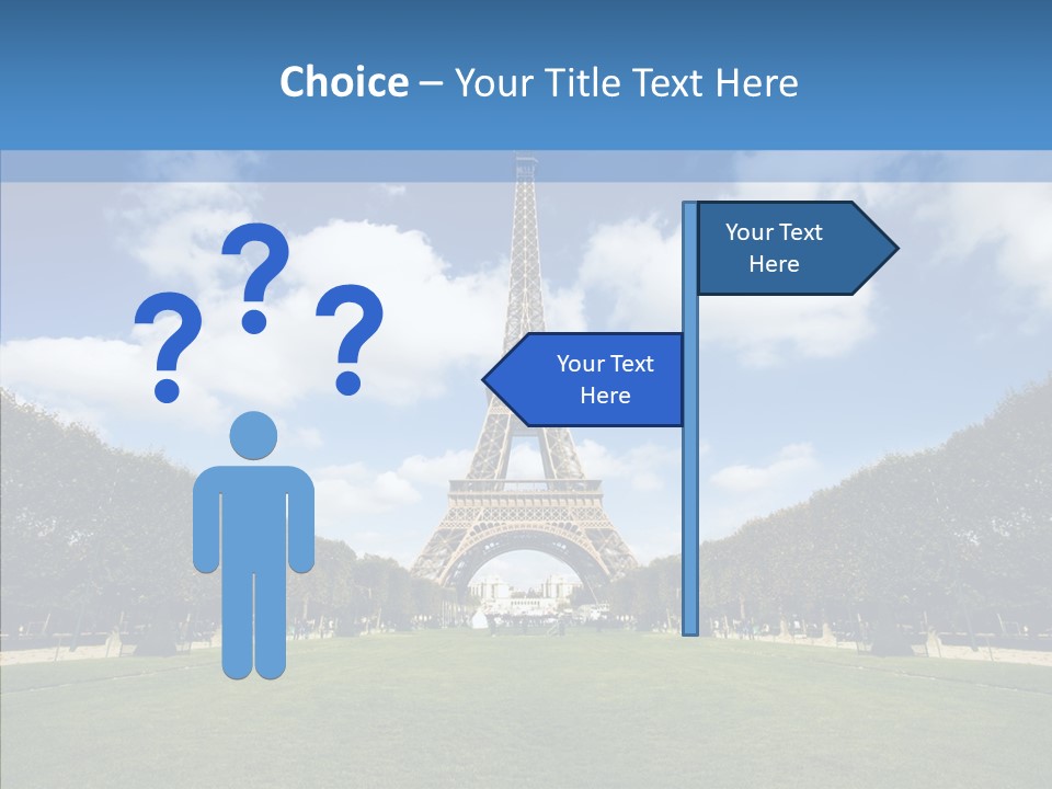 Landscape Building Capital PowerPoint Template