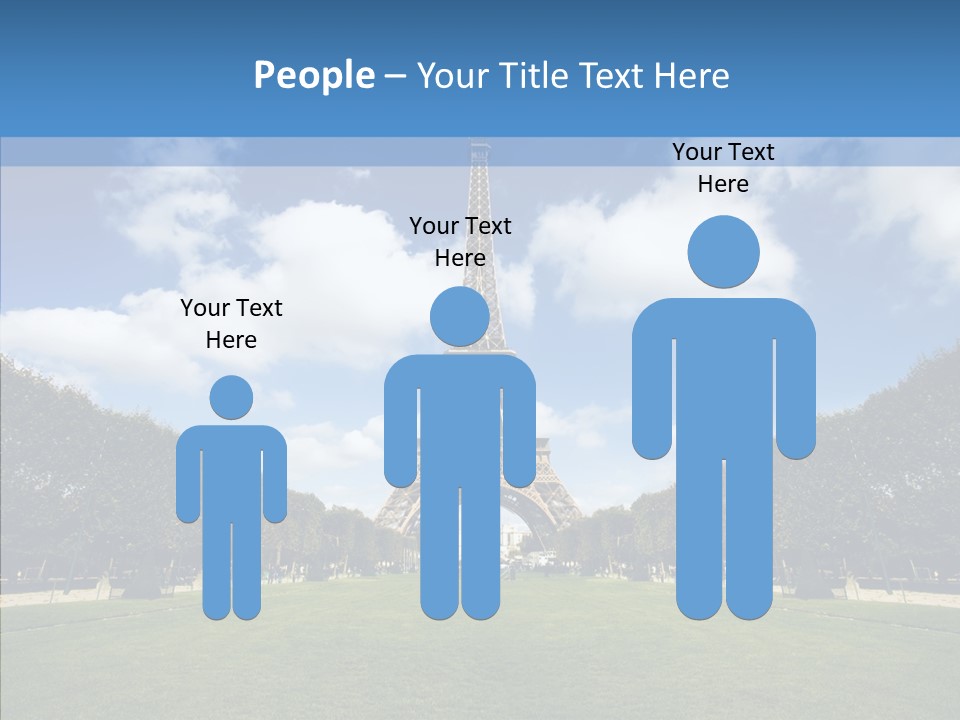 Landscape Building Capital PowerPoint Template