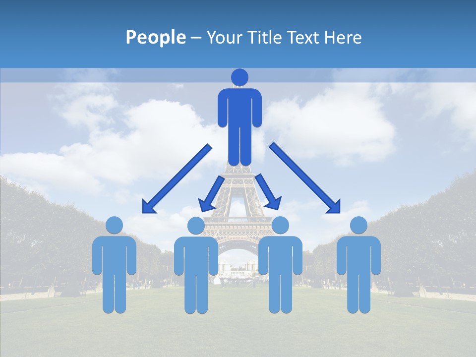 Landscape Building Capital PowerPoint Template