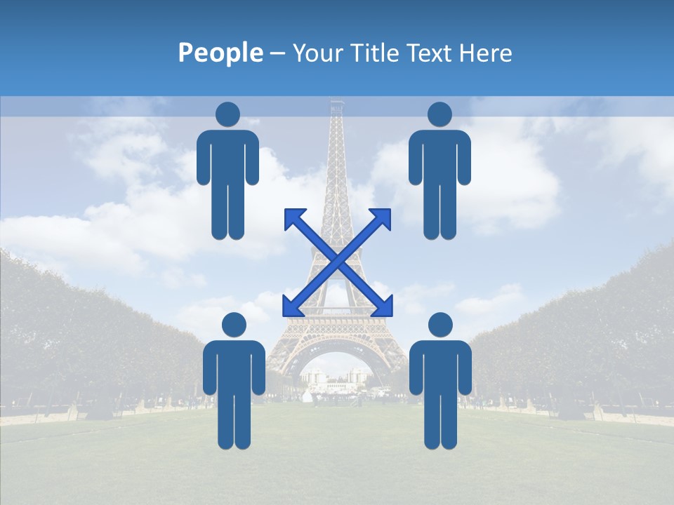 Landscape Building Capital PowerPoint Template