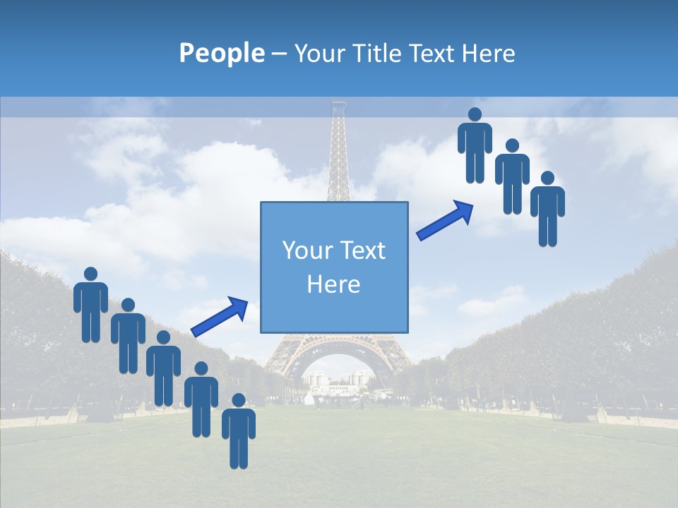 Landscape Building Capital PowerPoint Template