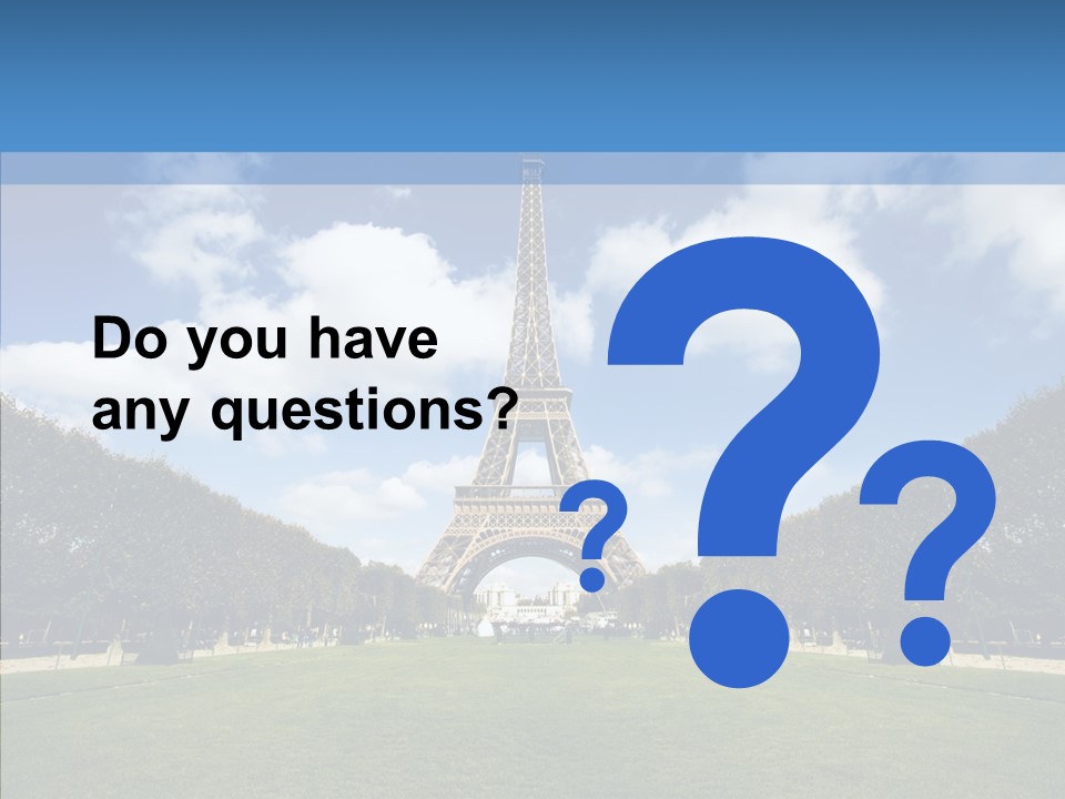 Landscape Building Capital PowerPoint Template