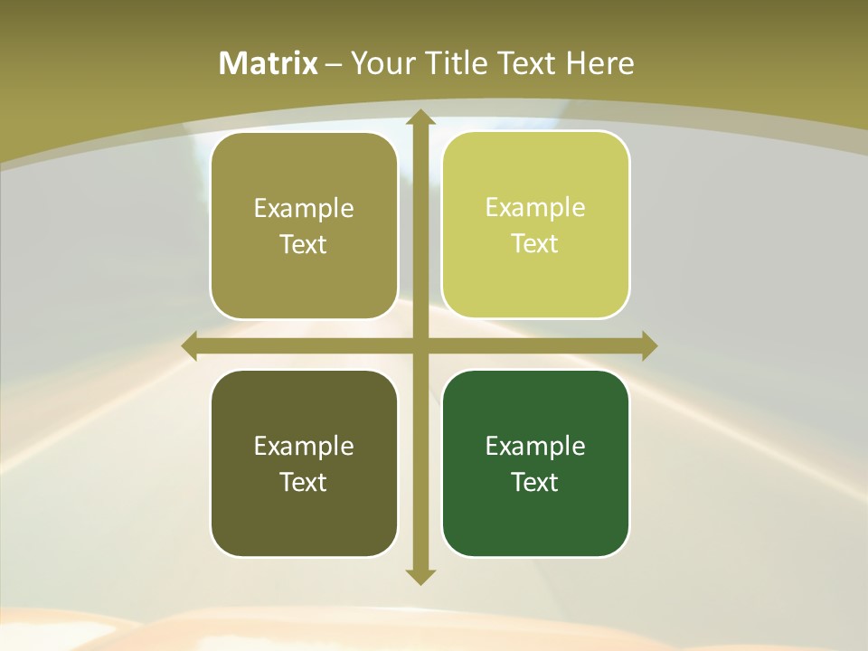 Movement Accident Abstract PowerPoint Template