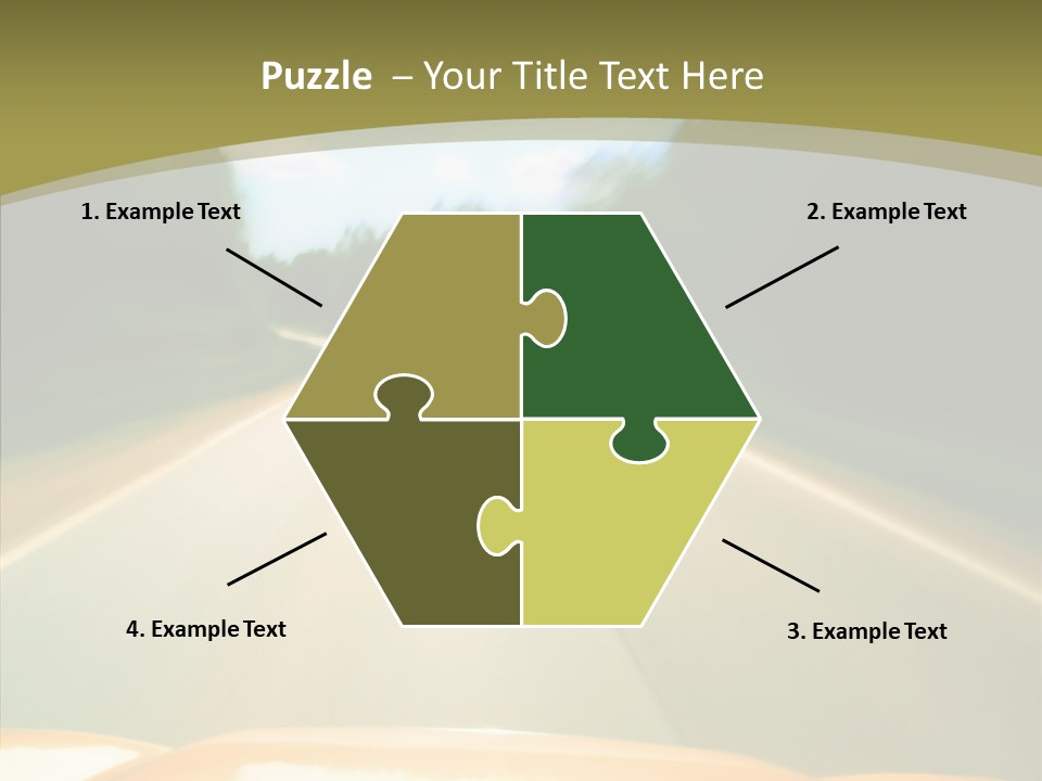 Movement Accident Abstract PowerPoint Template