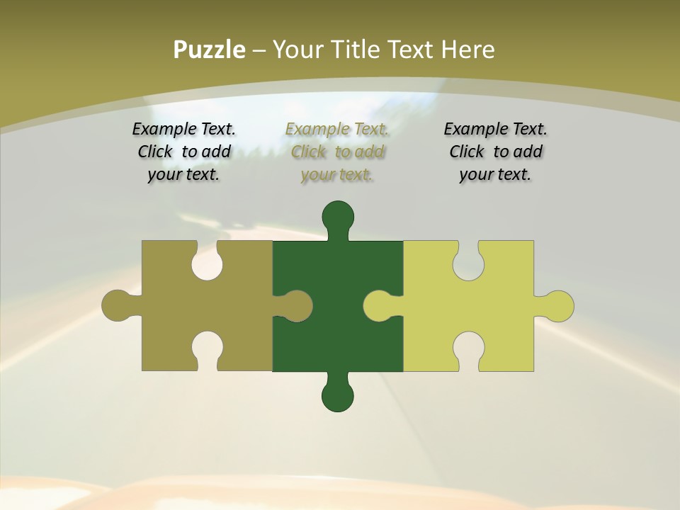 Movement Accident Abstract PowerPoint Template